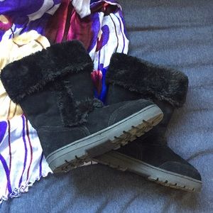 Black Winter Boots